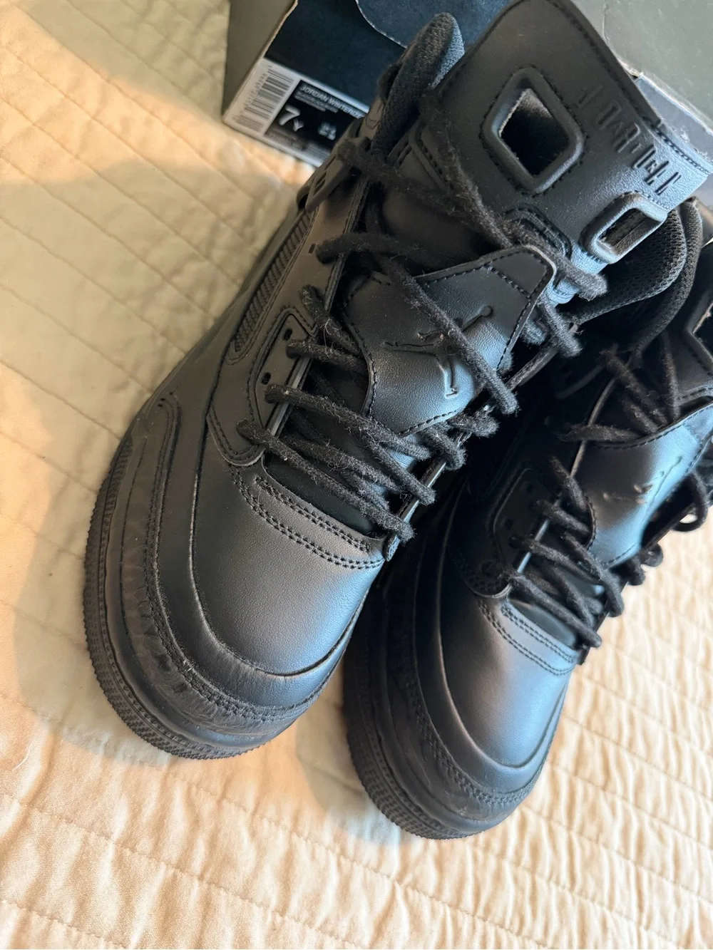 Jordan Winterized Spizike Black Sneakers